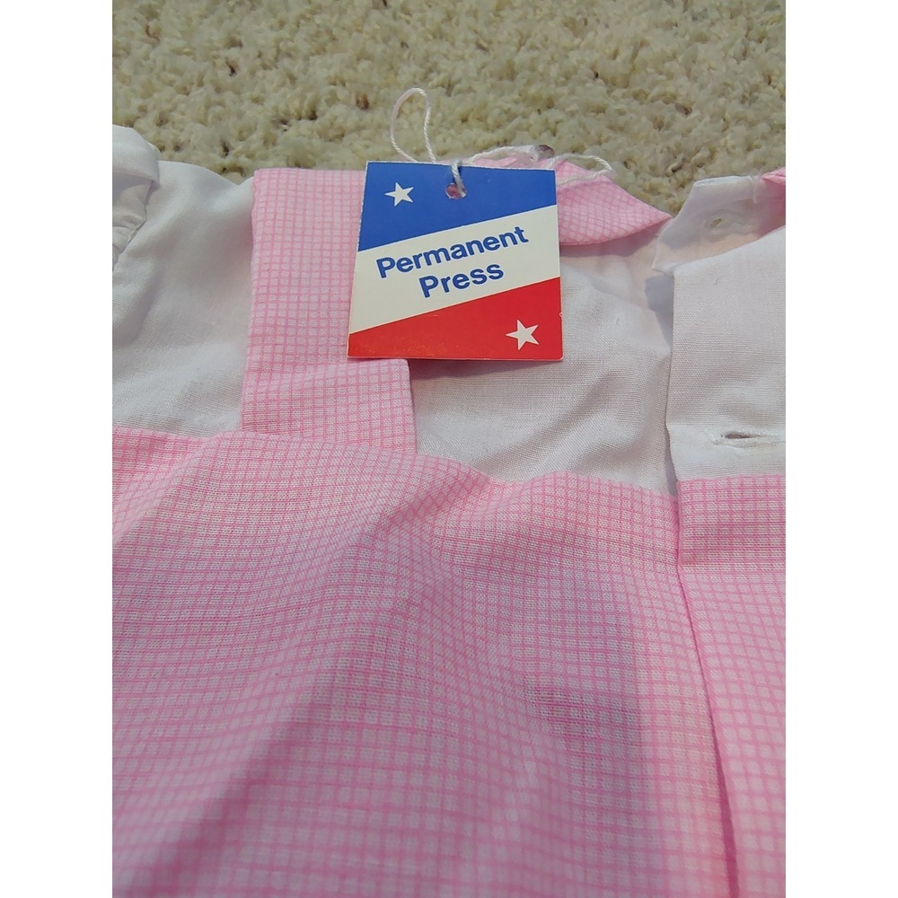 Vintage Cradle Togs Pink 2 Pc Baby Dress Bloomer Set 18 Mos NWT USA Made - Picture 4 of 6